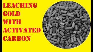 LEACHING GOLD CONCENTRATES WITH ACTIVATED CARBON .GOLD LEACHING FINE GRINDING AT THE GOLD MILL.