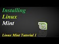 Linux Mint Tutorial-1 :Installing Linux Mint and open-vm-tools-desktop