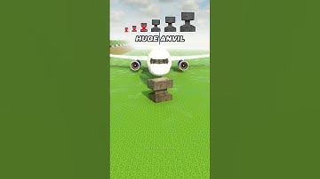 Can a Big And Small Anvil Stop a Boeing Plane? | Teardown #shorts