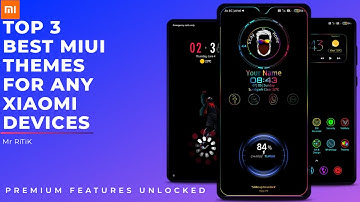 TOP 3 BEST MIUI THEMES EVER | ANIMATED CLOCK WIDGET AND CHARGING ANIMATION | FULL CUSTOMIZATION 🔥