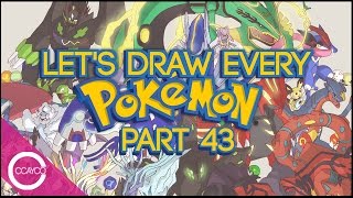 Let's Draw EVERY POKEMON Live! - PART 43 (Zygarde Forms)