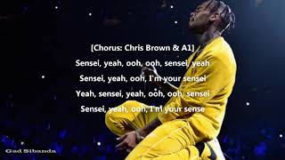 Chris Brown ft A1 -Sensei(Lyrics)