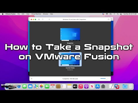 How to Take a Snapshot on VMware Fusion 12 in Mac/macOS | SYSNETTECH Solutions