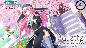 Hatsune Miku: Project DIVA Extend Walkthrough Part 4 - Palette (NORMAL) [60 FPS]