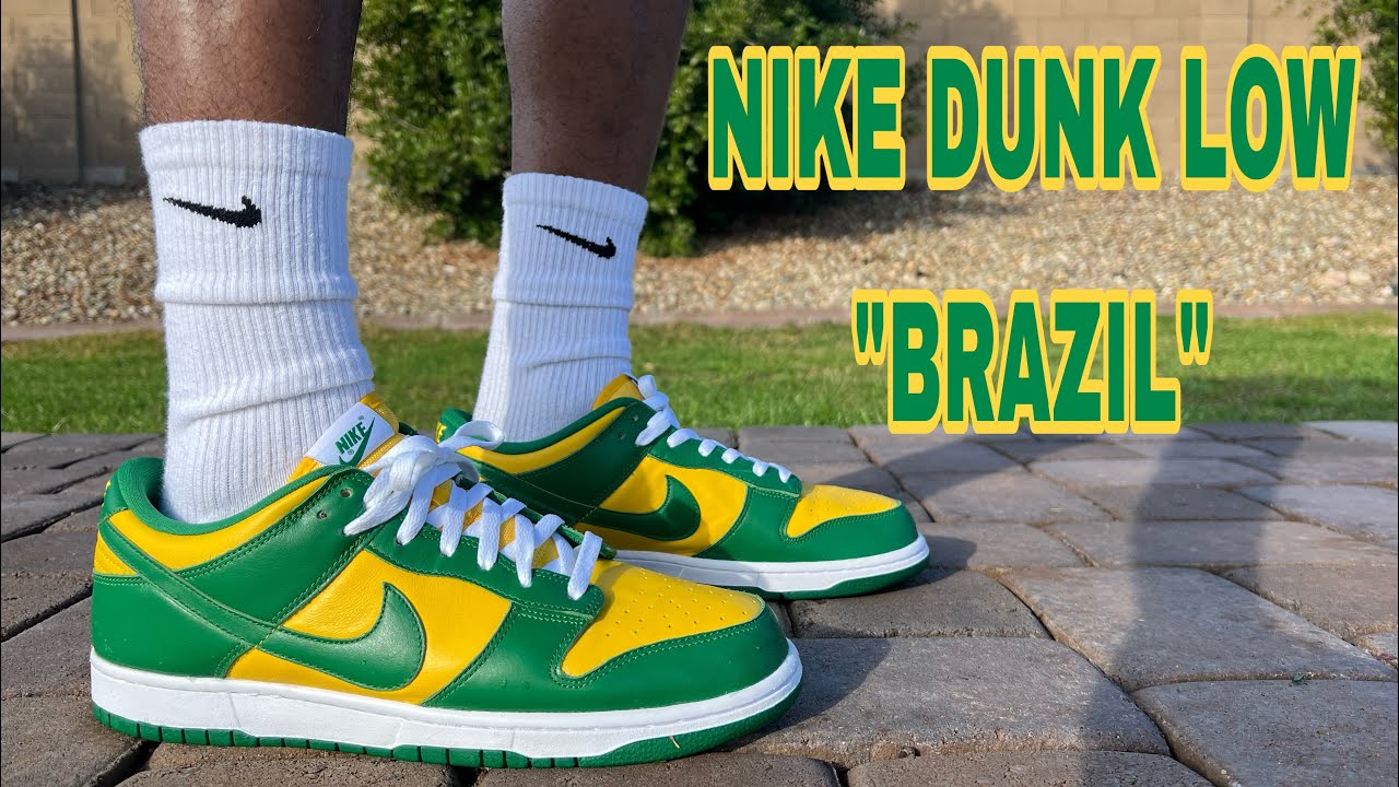 NIKE DUNK LOW SP BRAZIL RESTOCK 2024! REVIEW & ON FEET FINALLY MY ALL  TIME FAVORITE DUNK LOW! 