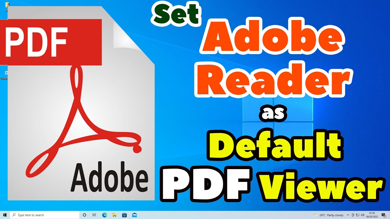 How To Set Adobe Reader as Default Pdf Viewer in Any Windows PC or ...