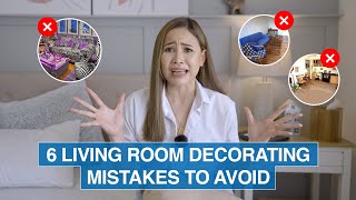 6 Living Room Decorating Mistakes To Avoid | MF Home TV