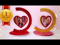 Love Hanging Cardboard Photo Frame || Handmade Hanging Photoframe☺️ || DIY Cardboard Photoframe