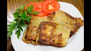 Отбивные из баклажанов в кляре \ Рецепт с баклажанами Отбивные из баклажанов в кляре \ Рецепт с баклажанами