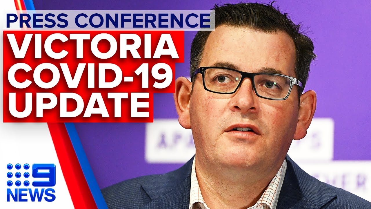 Coronavirus: Victoria Premier announces 374 new cases | 9 News Australia