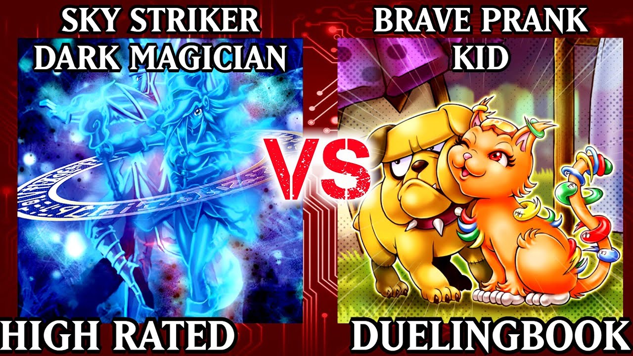 Sky Striker Dark Magician vs Brave Prank Kid | High Rated | Dueling Book