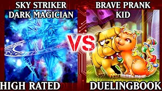 Sky Striker Dark Magician Vs Brave Prank Kid High Rated Dueling Book