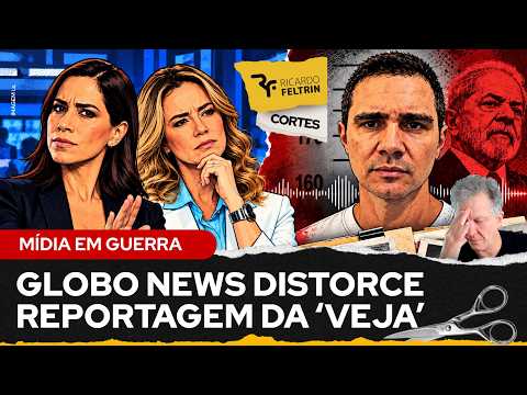 GLOBONEWS ATTACKS (ACCURATE) 'VEJA' REPORT #ricardofeltrin