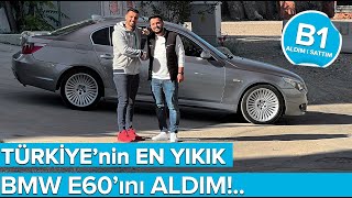 SAATLİ BOMBA GİBİ BİR BMW E60 5 SERİSİ ALDIM | ALDIM SATTIM