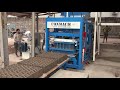 2 units of Conmach BlockKing-25FSS Concrete Block Making Machines at 15 cm Hollow Block Productions