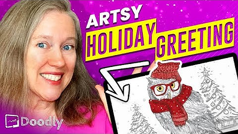 How to Create an Artistic Holiday Greeting Animation