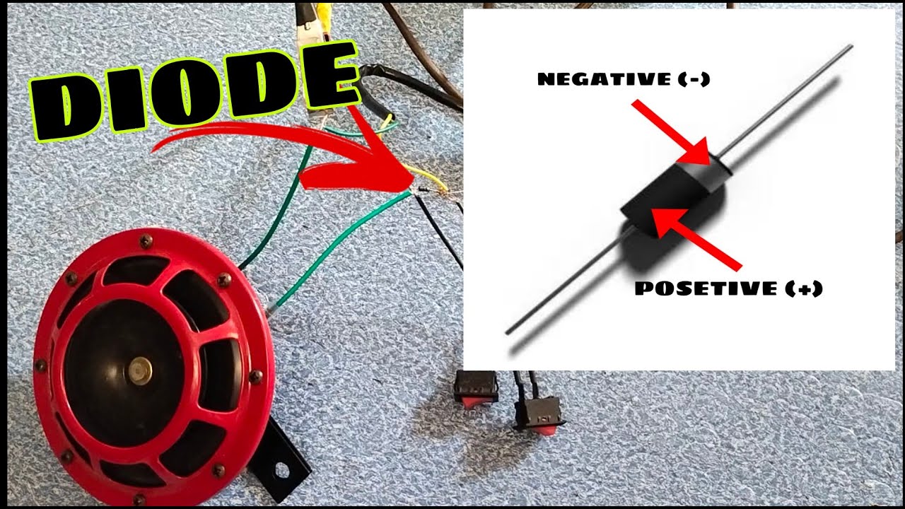 PANO GAMITIN ANG DIODE SATING MOTOR