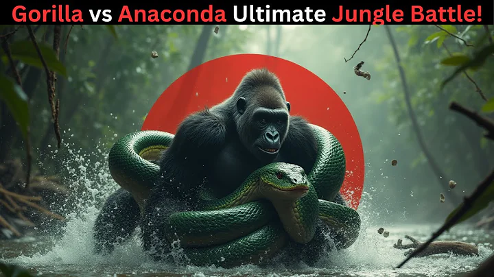 Gorilla vs Anaconda: The Most Intense Jungle Battle Ever Caught on Camera!