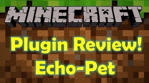 MInecraft Plugin Showcase: EchoPet