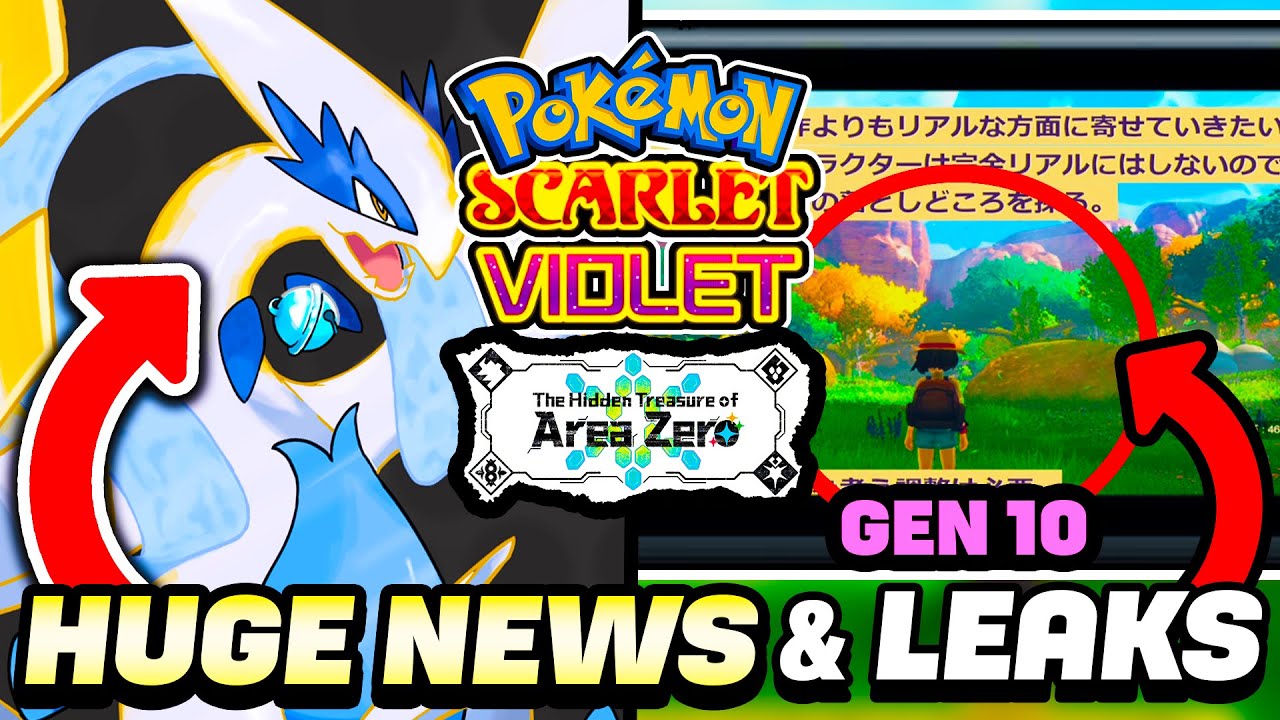 POKEMON NEWS & LEAKS! GENERATION 10 GRAPHICS, NINTENDO SWITCH 2 & DLC