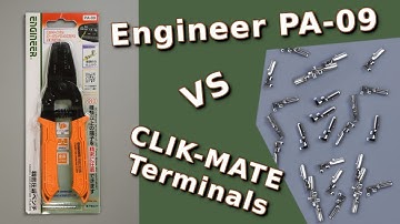 Engineer PA-09 vs Molex CLICK-MATE Terminals