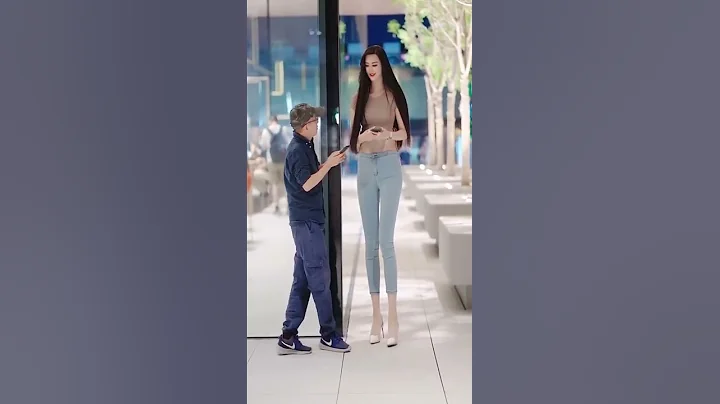 Tiktok 2021 Beautiful Tallest Girl In China | Fashion On The Street #1 - DayDayNews