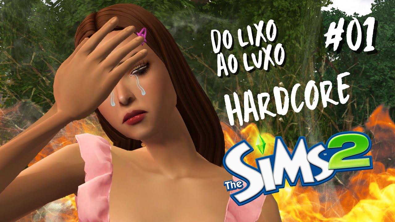 NOVA SÉRIE: LIXO AO LUXO HARDCORE - PERDEU TUDO NO INCÊNDIO | The Sims 2