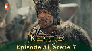 Kurulus Osman Urdu Season 4 Episode 5 Scene 7 I Yeh Tumhaari Saza Hai