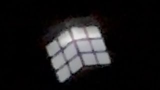 Rubiks Cube UFO UAP Filmed in Arkansas