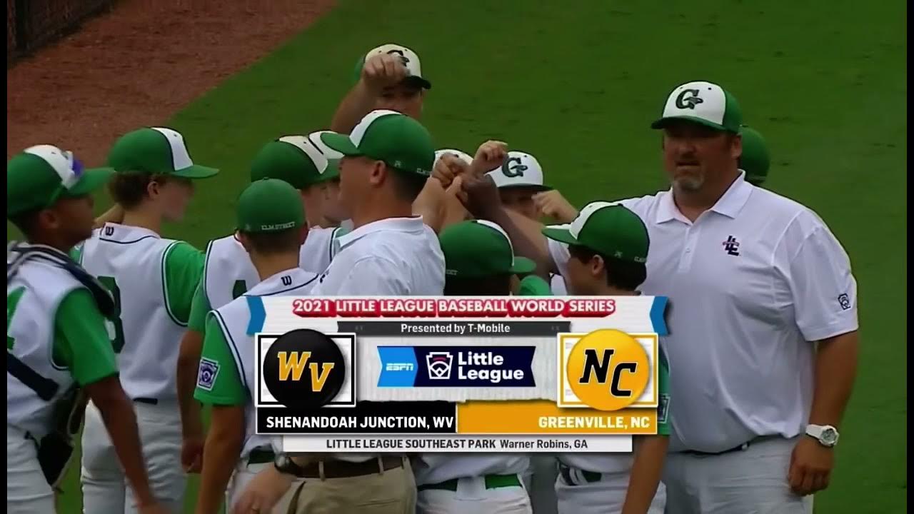 LLWS Southeast Regional Highlights North Carolina vs West Virginia