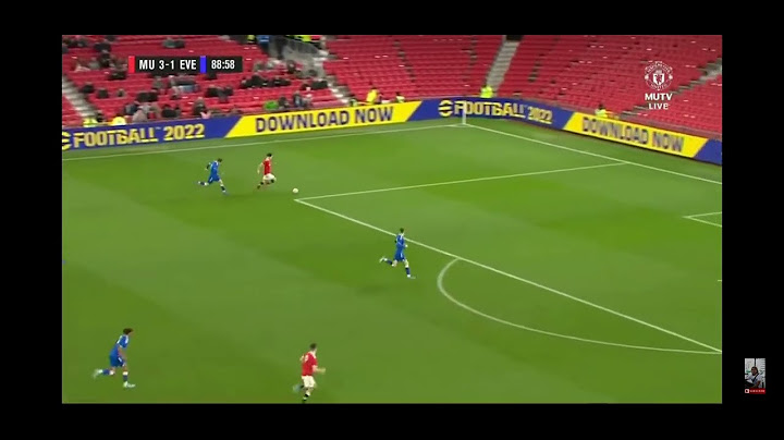 Alejandro Garnacho solo wonder goal vs Everton (FA Youth Cup 2022)
