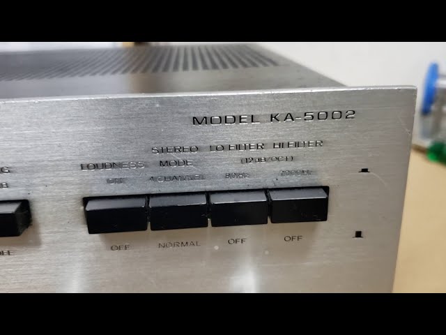 Kenwood KA 5002 missing the main board. What to do??? - PART 2