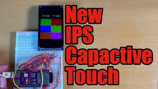 Capacitive Touch Screen Arduino Test and Review - With ST7789 and FT6336 Chips