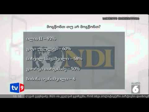 ახალი 6 | NDI-ს შედეგები | 16.07.12