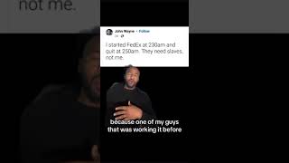 My FedEx experience……I never quit a job so fast. 😂🤣😂  #funnyvideo