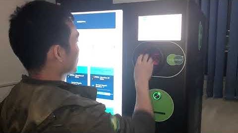 reverse vending machine  FUNCTIONS crush, image recognition, weight recognition, barcode recognition