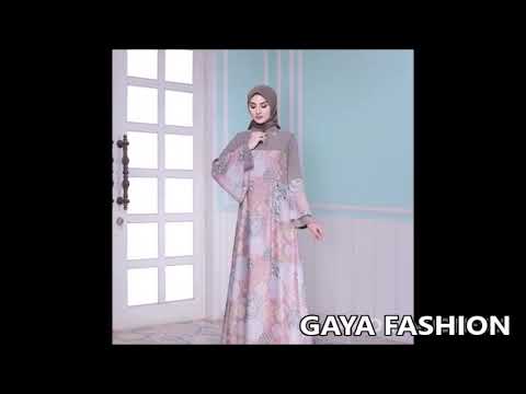 40 Model Baju  Syar i Wanita  Terbaru  2021 YouTube