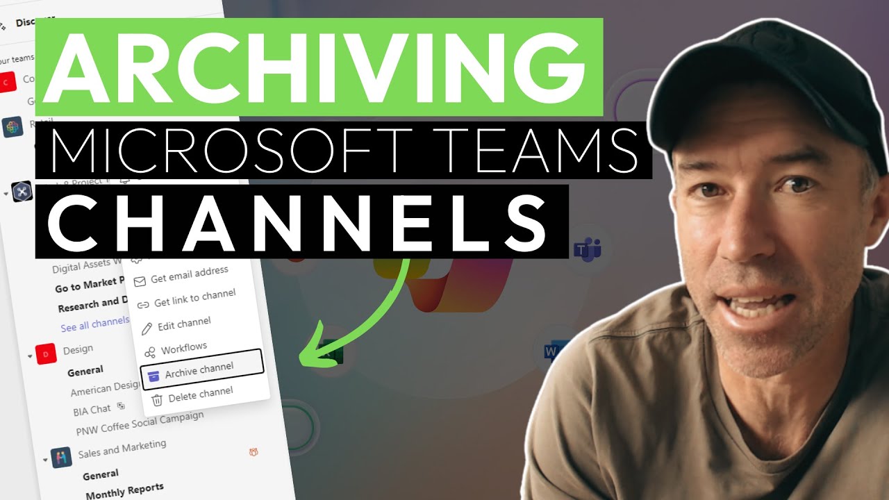 Microsoft Teams How to Archive and Restore Channels YouTube