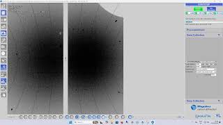 Single crystal X-ray diffraction experiment. Data collection. Energy discrimination.