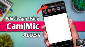 Access dots app for Android |  camera and microphone access indicator on display. | Technical Cones.