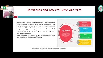 DT  | DATA ANALYTICS TOOLS | Dr.C.Nithya Prabha -AP - BCom IT | SNS Institutions