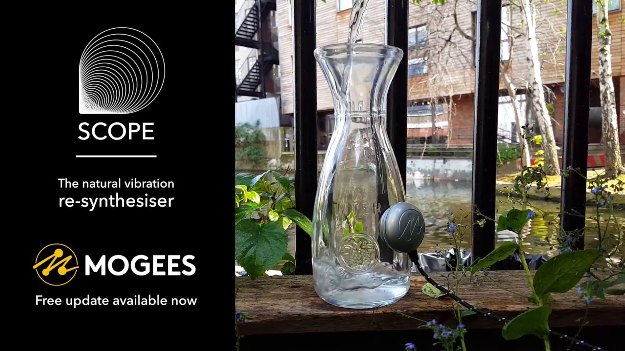 Ver SCOPE - the natural vibration synth for Mogees no YouTube Ver SCOPE - the natural vibration synth for Mogees no YouTube