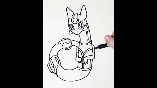 How To Draw Chibi Pokemon Rayquaza #howtodraw #drawing #rayquaza #pokemon