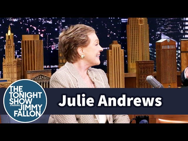 Julie Andrews Reveals How They Pulled off That Iconic Sound of Music Scene class=