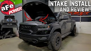 IS the AFE Intake for the RAM 1500 TRX WORTH IT?! Unboxing/review
