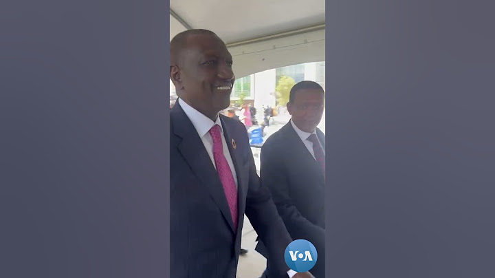 Marekani: Rais wa Kenya William Ruto akiwa na ujumbe wake wakihudhuria Mkutano UN