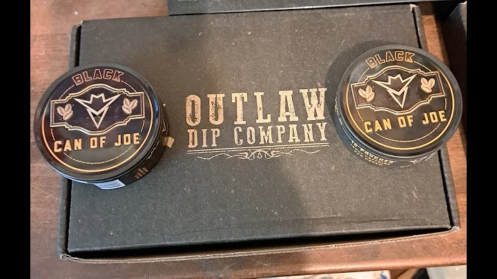 Outlaw Can of Joe Coffee Dip (Black Coffee)