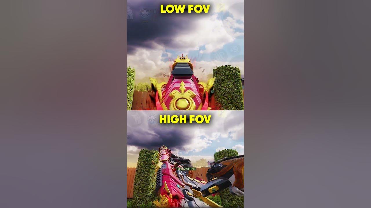 Low FOV vs High FOV in CODM! YouTube