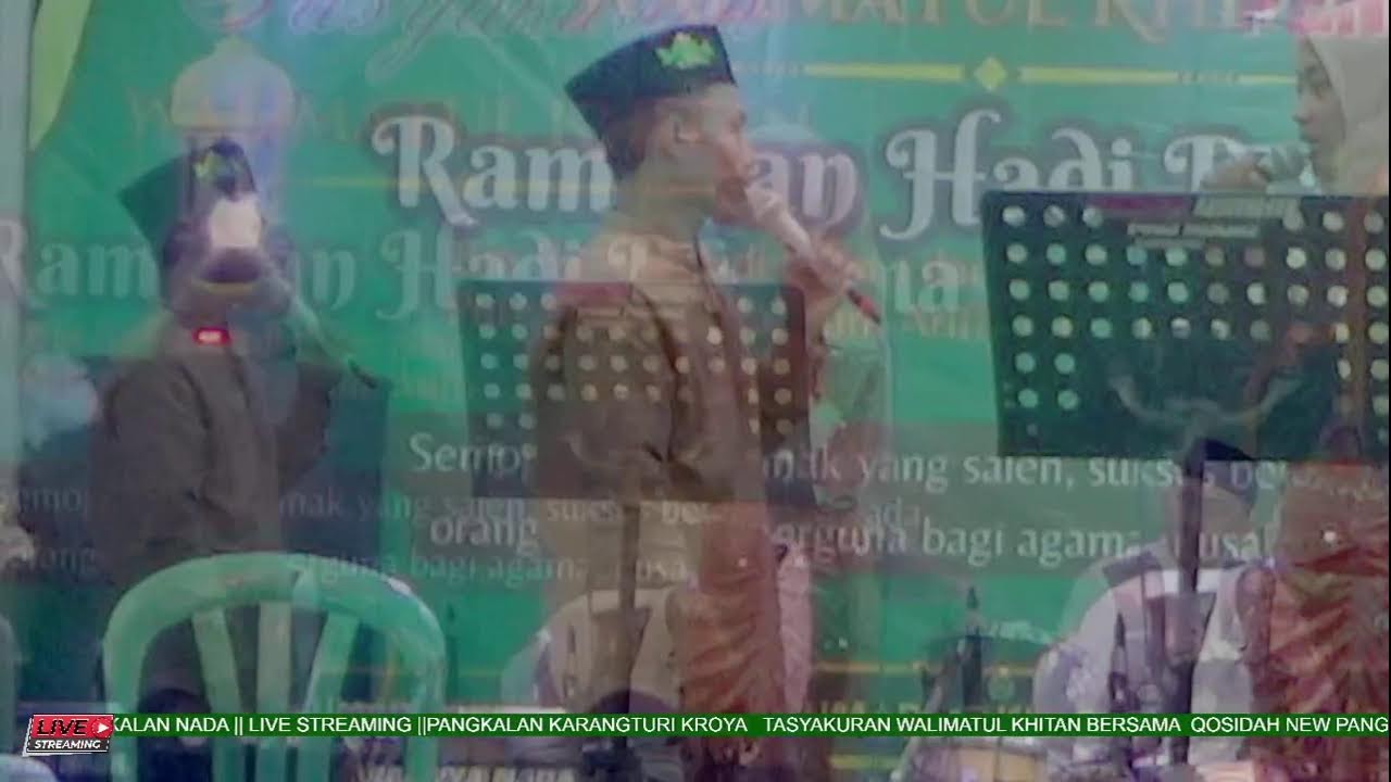 🔴LIVE STREAMING TASYAKURAN KHITANAN BERSAMA QOSIDAH NEW PANGKALAN NADA