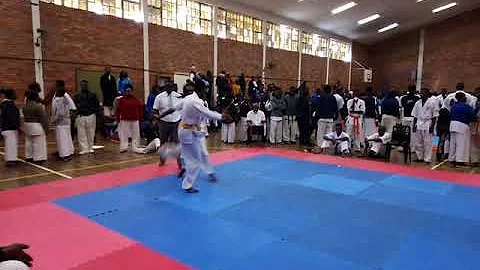 Shinkyokshin fighter karate Scelimpilo Buthelezi USSA 2019